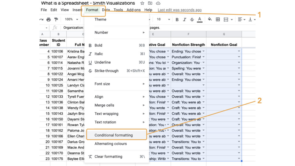 Efficient Spreadsheets for Teachers: Automatically...