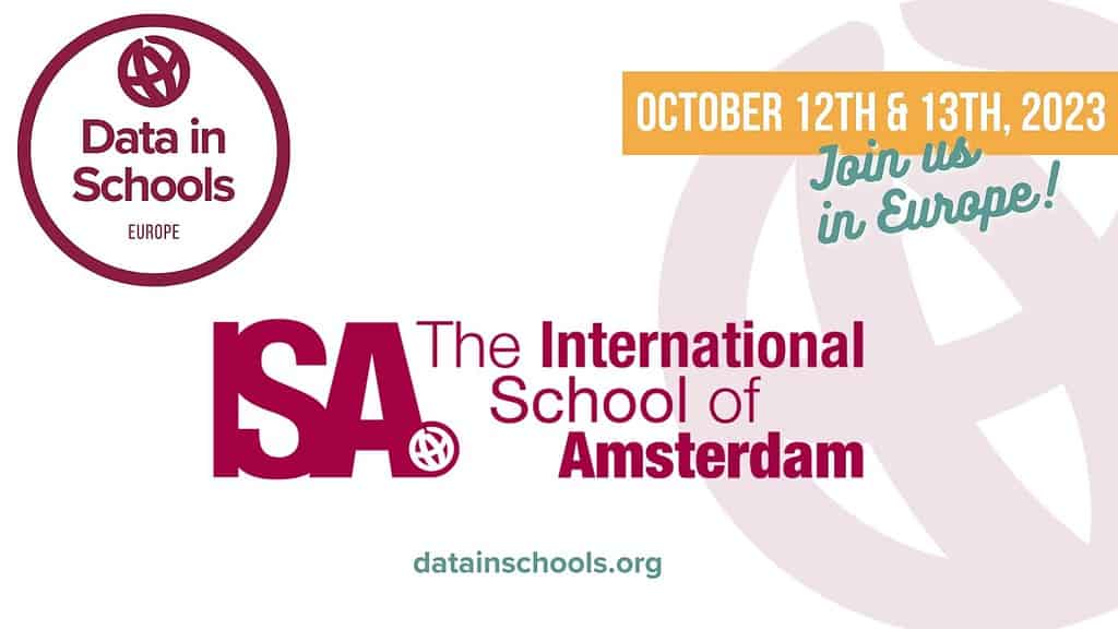 The next conference will be in Amsterdam. datainschools.org